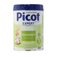 Picogest 1 Preparado para lactantes espesado con almidón 800g De 0 a 6 meses Picot