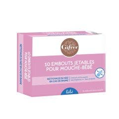 Recharge 10 embouts mouche-bebe x10 embouts Gifrer