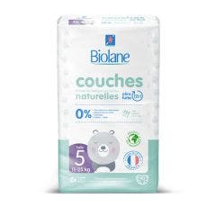 Couches Ecologiques X40 Taille 5 Biolane