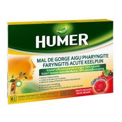 Dolor De Garganta Agudo Faringitis 20 Pastillas Humer