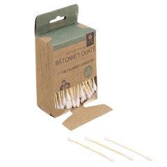 Coton tiges en bambou 200 cotons tiges Le Comptoir Des Tendances