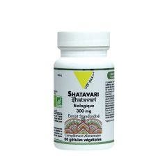 Shatavari Biologique 300mg Extrait Standardisé 60 gélules végétales Vit'All+