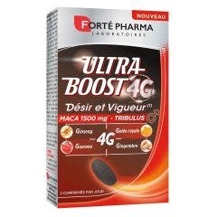 Deseo y vigor 30 Comprimidos Ultra Boost 4G Forté Pharma