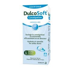 Estreñimiento Laxante suave Macrogol 4000 100 ml Dulcosoft