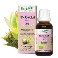 Fem50+ gema Gc22 Bio Menopausia 30 ml Complexes De Gemmotherapie Herbalgem
