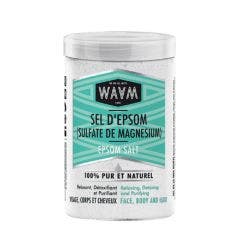 Sal de Epsom natural 400g Baño Waam