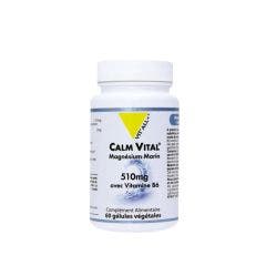 + Calm Vital Magnesio 60 Comrpimidos x60 Gélule végétale Vit'All+