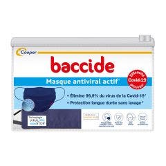 Mascarilla Antiviral Activa Barrera UNS1 - AFNOR SPEC S76-001 x1 Baccide