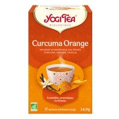 Infusion Bio Chai Curcuma 17 Bolsitas 17 Sachets Yogi Tea