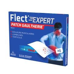 Patch Gaulthérie x5 Flect'Expert Menthol Genevrier
