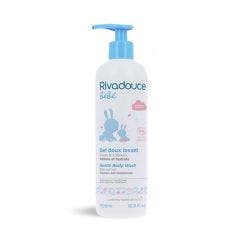 Gel limpiador suave Bio 500 ml Bébé Cuerpo y cabello Rivadouce