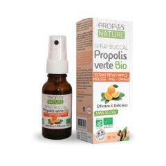 Propolis Verde Ecológico Pomelo Miel de naranjo Spray bucal 20 ml Propos'Nature