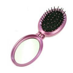 Brosse cheveux avec miroir Elina