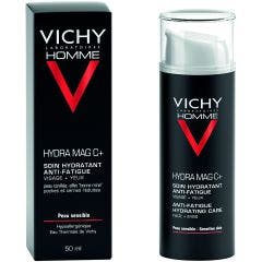 Crema Hidratante Antifatiga Hydramag 50ml Homme Peaux Sensibles Vichy