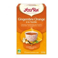 Gingembre Orange 17 Sachets Yogi Tea
