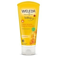Crema Limpiadora Cuerpo Y Cabello Bebe 200ml Weleda