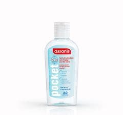 Pocket Gel Antiseptico Sin Aclarado 80ml Pocket Classic Assanis