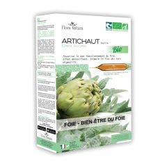 Artichaut Bio 20 ampoules Foie et bien-être du foie Flora Natura