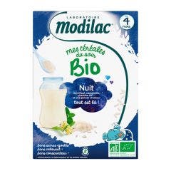 Mes Cereales Du Soir Nuit Bio Des 4 Mois 250g Dès 4 mois Modilac