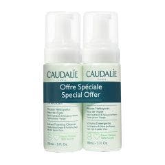 Espuma Limpiadora Fleur De Vigne 2x150ml Vinoclean Visage Caudalie