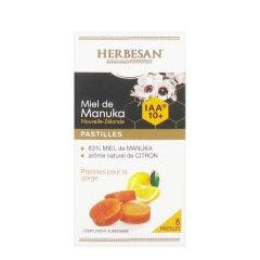 Pastilles Miel De Manuka 10+ Citron 8 Pastilles Nouvelle Zélande Herbesan