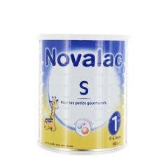 S 1 Leche En Polvo 800 g 0 a 6 mois Novalac