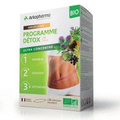 Programa Detox Bio 3x10 Ampollas Arkofluido 3x10 Ampoules Arkofluides Arkopharma