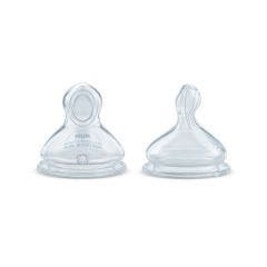 FC + tetinas de silicona de control de flujo x2 de 6 a 18 meses Nuk