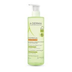 Gel Limpiador Emoliente Cuerpo Y Cabello 500ml Exomega Control A-Derma