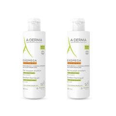 Gel espumoso emoliente piel tendencia atópica 2x500ml Exomega Control A-Derma