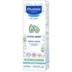 Crema Facial Pieles Normales Hydra Bebé 40 ml Mustela