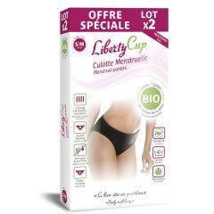 Slips menstruales y pérdidas de orina x2 Liberty Cup