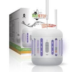 Lampe rechargeable anti-moustique avec haut parleur Biostop