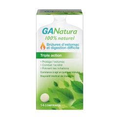 Preservativos Extra Finos Y Lubricados X16 14 comprimés Triple action GaNatura