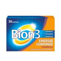 Energie Continue 30 Comprimidos 30 Comprimes Bion 3