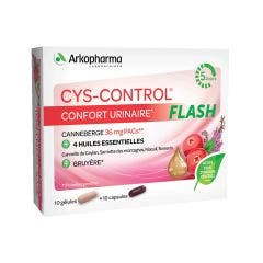 Flash confort urinario 20 cápsulas Cys-Control Arkopharma