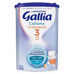 3 Calisma Leche De Crecimiento En Polvo 12+ Meses A 3 Anos 800g Gallia