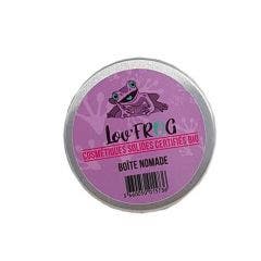 Boîte métallique nomade pour cosmétique solide x1 Lov'Frog
