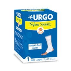Nylexogrip Bande Auto Adhérente de Contention 3m x 7cm 1 bande Urgo