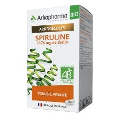 Energía y Vitalidad Espirulina Bio 150 Cápsulas Arkogélules Arkopharma