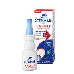 Spray Sinusite Nez très Bouché hypertonique 20ml Sterimar