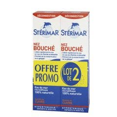 Spray nasal bebé hipertónico 2x100ml Dès 3 Ans Sterimar