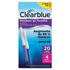 Clearblue Monitor De Fertilidad Recargas 24 Varillas Clear Blue