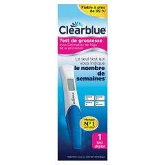 Clearblue Prueba De Embarazo Digital 1 Prueba 1 Test Estimation de l'âge de la grossesse Clear Blue