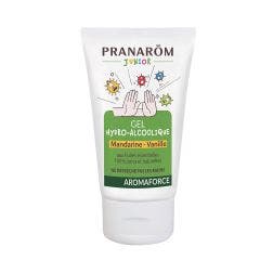 Gel hidroalcohólico de mandarina y vainilla 50 ml Aromaforce Junior Pranarôm