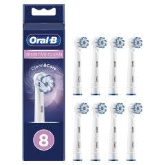 Brossette x8 Sensitive Clean Oral-B