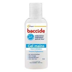 Gel Mains Sans Rinçage Peaux sensibles 30ml A l'Aloe Vera Baccide