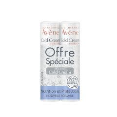 Dúo sticks labiales 2x4g Cold Cream Avène