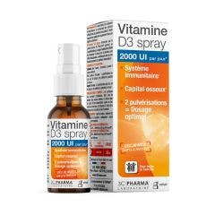 Spray Vitamine D3 2000UI 20ml 3C Pharma