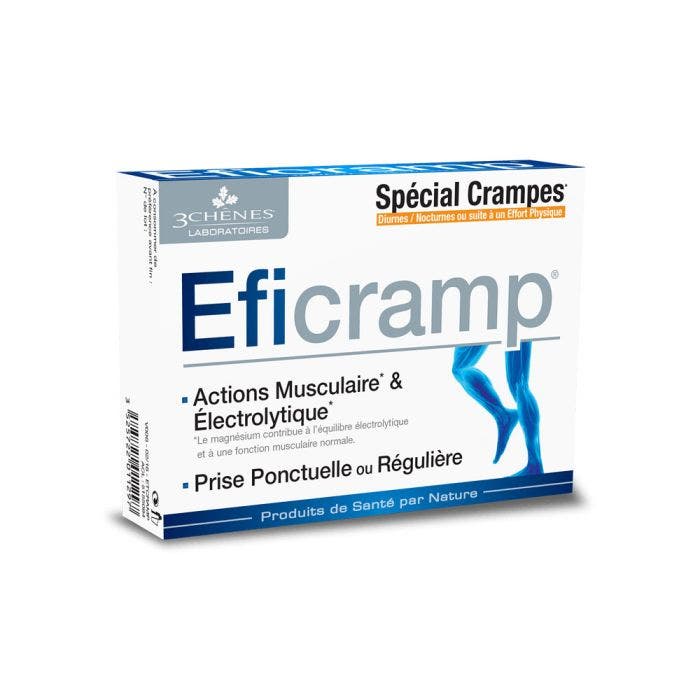 Eficramp 30 Comprimidos 30 Comprimés 3 Chênes